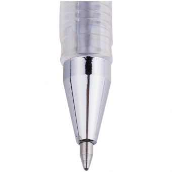 Ручка гелевая Crown Hi-Jell «Metallic», 0,7 мм, стержень металлик, ассорти