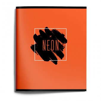Тетрадь Lorex "NEON", А5, 48 листов, клетка, двойная обложка