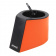 Скрепочница магнитная Attache Selection с 50 скрепками, пластик, черный, оранжевый