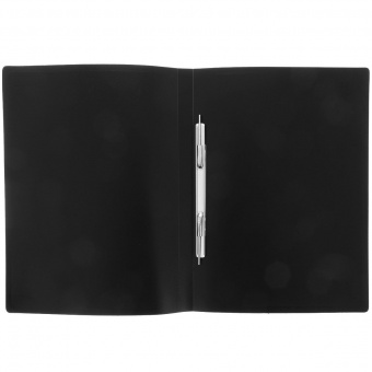 Папка с пружинным скоросшивателем «OfficeSpace», 14мм, 450 мкм, черная