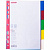 Разделитель пластиковый А5, 5 цветов
