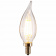 Лампа светодиодная C35T, 4 (40) Вт, цоколь E14, «свеча на ветру», теплый белый свет