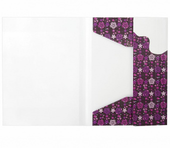 Папка на резинках ЮНЛАНДИЯ "Умные совы", А4, цветная печать, до 300 листов, 500 мкм