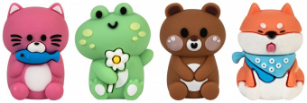 Точилка LOREX KIDS CUTE PETS ассорти, корпус силикон, 1 отверстие, в дисплее