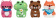 Точилка LOREX KIDS CUTE PETS ассорти, корпус силикон, 1 отверстие, в дисплее