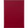 Папка адресная бумвинил, без надписи, 220х310 мм, в индивидуальной упаковке, красная
