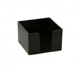 Подставка для бумажного блока Юниопт «ЮНИ», 85 × 85  черный