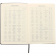 Ежедневник недатированный с ручкой Lorex, А5, 155 × 215 мм, под гладкую кожу, 128 л., черный/черный срез