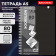 Тетрадь обложка пластик, А5 80 л., гребень мягкий, вырубка для ручки, клетка, BRAUBERG, черный