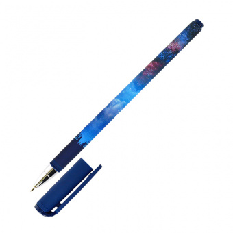 Ручка шариковая масляная LOREX «Sky of Stars. Night», серия Slim Soft, 0,5 мм, стержень синий