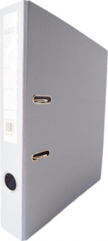 Папка-регистратор А4 50мм серая COLORBOX с металлической окантовкой, ПВХ, ЭКО 