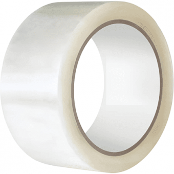 Лента клейкая (скотч) 48мм*66м*50мкм прозрачный