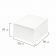 Блок для записей STAFF непроклеенный, куб 9х9х5 см, белый, белизна 90-92%