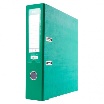 Папка-регистратор А4 50мм ПВХ темно-зеленый Deli