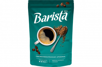 Кофе растворимый сублимир Barista MIO в дой-пак 70г*20шт с доб. натур. жар.мол