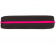 Пенал-косметичка BRAUBERG, мягкий, "Black&Bright", черно-розовый, 21х5х5 см,