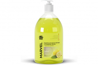 Средство для мытья посуды CleanBOX Marvel 1л Лимон