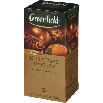 Чай черный "Greenfield. Christmas Mystery", 25 пакетиков