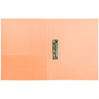 Папка с зажимом «Neon», 17 мм, 700 мкм, неоновая оранжевая