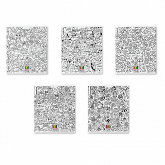 Тетрадь общая ученическая ErichKrause Add Color. Animals, 48 листов, клетка