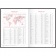 Ежедневник датированный OfficeSpace "Ariane", 2021г., А5, 145 × 205 мм, балакрон, 176 л., бордовый