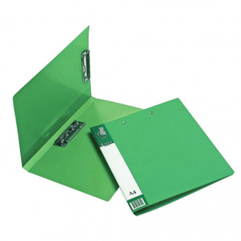 Папка с боковым прижимом и зажимом Forpus, 20мм, 500 мкм, зеленая