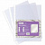 Файлы перфорированные OfficeSpace, А4, комплект 100 шт, глянцевые, 40 мкм