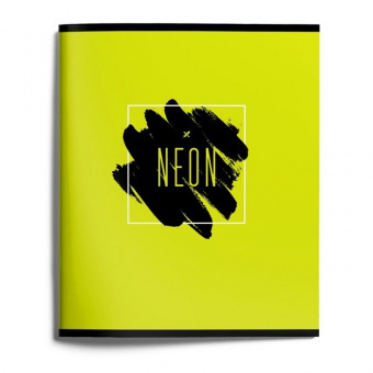 Тетрадь Lorex "NEON", А5, 48 листов, клетка, двойная обложка