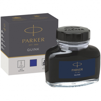Чернила Parker «Bottle Quink», 57 мл, синие