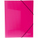 Папка на резинках Berlingo «Neon» А4, неоновая розовая