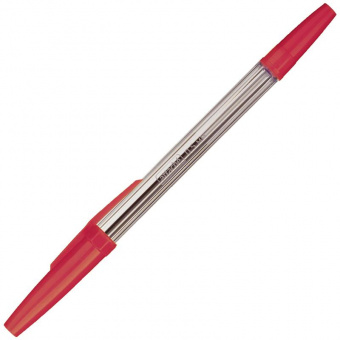 Ручка шариковая Attache Economy «Elementary», 0,5 мм, стержень красный
