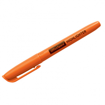 Текстовыделитель OfficeSpace, 1-3 мм, оранжевый