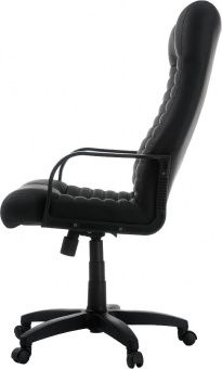 Кресло офисное «Атлант», искусственная кожа, черное
