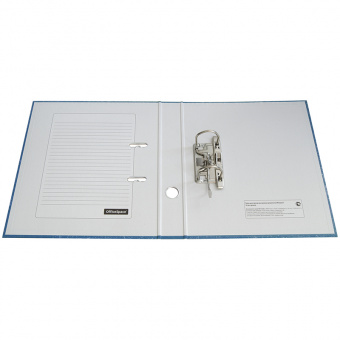 Папка-регистратор OfficeSpace А4 с мраморным покрытием, 50 мм, синяя