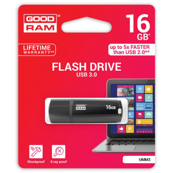 Флеш-накопитель USB Goodram UMM3, 16Гб