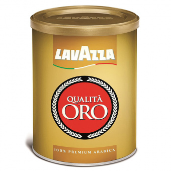 Кофе молотый LAVAZZA «Qualita Oro», 250 г., жестяная банка