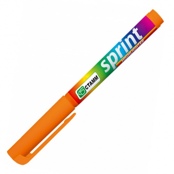Текстовыделитель «Sprint», скошенный наконечник 1-5 мм, оранжевый
