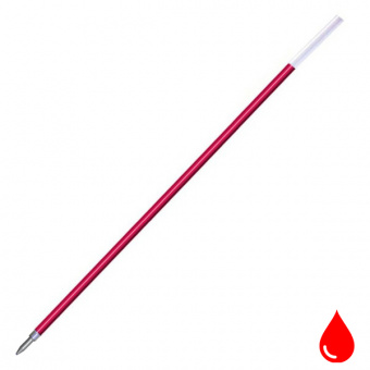 Стержень для шариковых ручек, 142 мм, 0,7 мм, красный