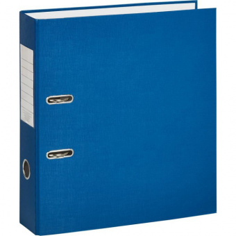 Папка-регистратор Attache Economy «PLUS», А4, с покрытием из ПВХ, 75 мм, голубая