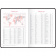 Ежедневник датированный OfficeSpace "Nebraska", 2021г., А5, 145 × 205 мм, кожзам, 176 л., бордовый