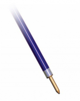 Стержень для шариковых ручек СТАММ, 135 мм, 1мм, синий