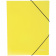 Папка на резинках Berlingo «Neon» А4, неоновая желтая