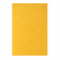Задняя обложка для переплета Office Kit А4, комплект 100 шт., тиснение под кожу, картон 230 г/м², желтая