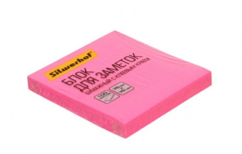 Стикеры Silwerhof 76*76мм 100л. пастель розовый