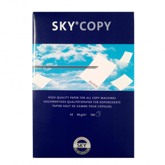 Бумага SKY COPY, белая, А4, 80 г/м², 500 л., класс «C+»