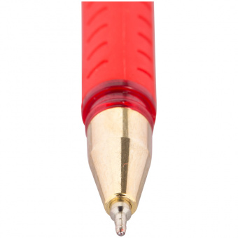 Ручка шариковая масляная Berlingo «xGold», 0,7 мм, стержень красный