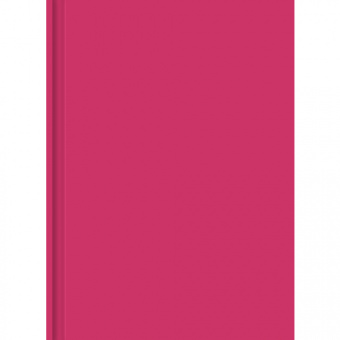Ежедневник недатированный Канц-Эксмо «City», А5, искусственная кожа, 136 л, малиново-розовый