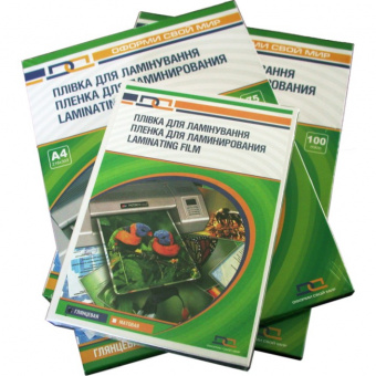 Пленка для ламинирования 75мм*105мм, 125мкм глянец 100шт