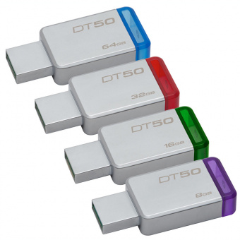 Флеш-накопитель USB Kingston DataTraveler 50, 8Гб