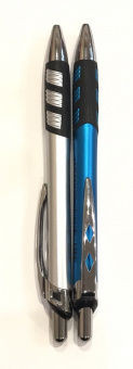 Ручка шариковая автом. MOMENT 1.0мм, синие чернила на масляной основе